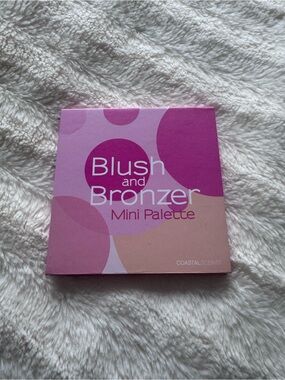 Coastal Scents Blush and Bronzer Mini Palette - Pink